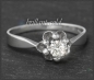 Preview: Antiker Gold Diamant Brillant Solitär Ring, 0,25ct